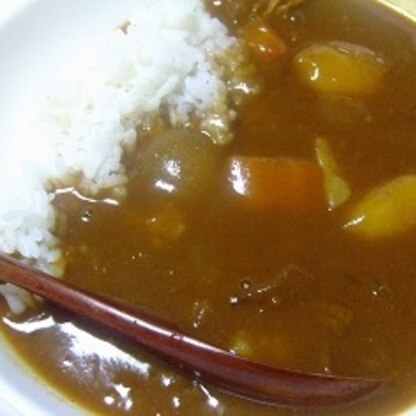 カレーに豚がとても好きです（*^^*）
おいしい♡
簡単レシピ感謝です！